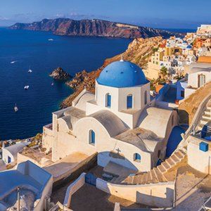 EuroGraphics Santorini Greece 1000-Piece Puzzle